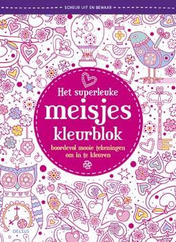 Omslag van Het superleuke meisjes kleurblok