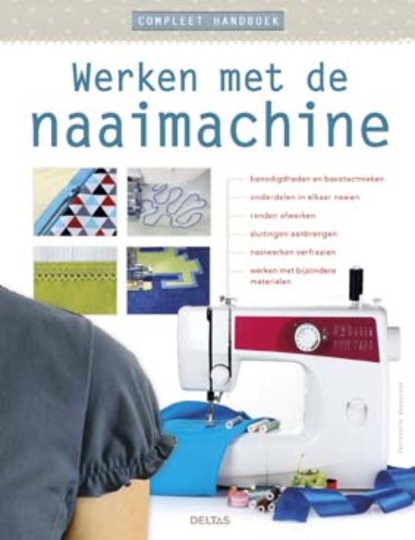 Omslag van Werken met de naaimachine