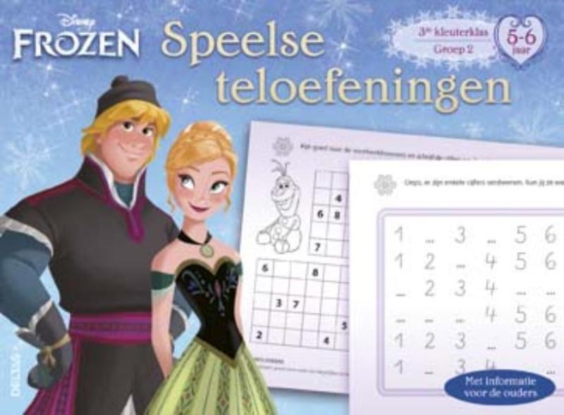 Omslag van Disney Frozen speelse teloefeningen