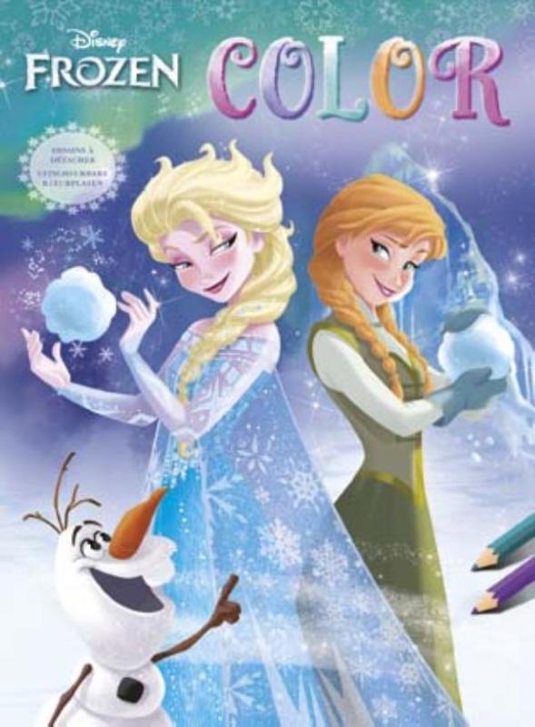 Omslag van Disney Frozen Color