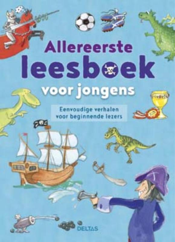 Omslag van Allereerste leesboek voor jongens