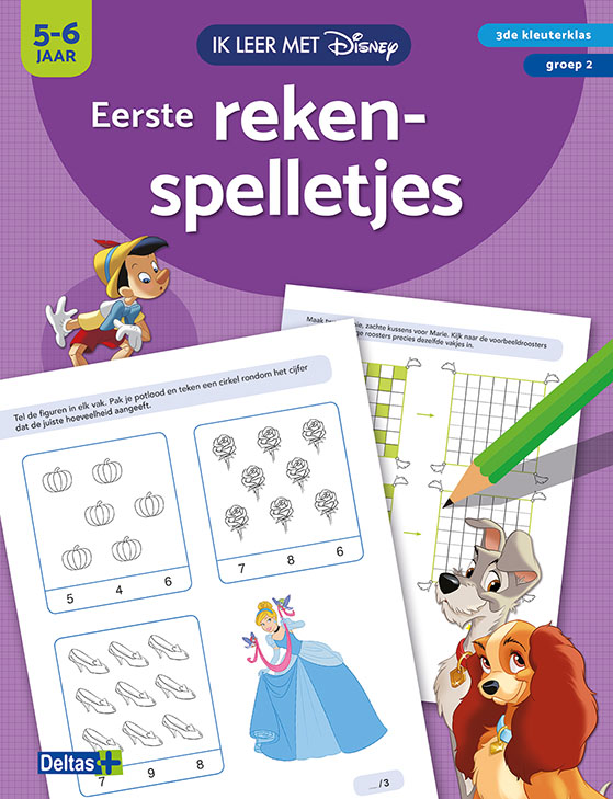 Omslag van Eerste rekenspelletjes (5-6 j.)