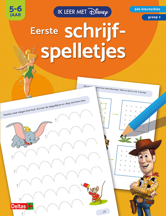 Omslag van Eerste schrijfspelletjes (5-6 j.)