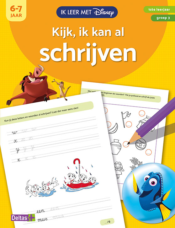 Omslag van Kijk, ik kan al scrhrijven (6-7 j.)