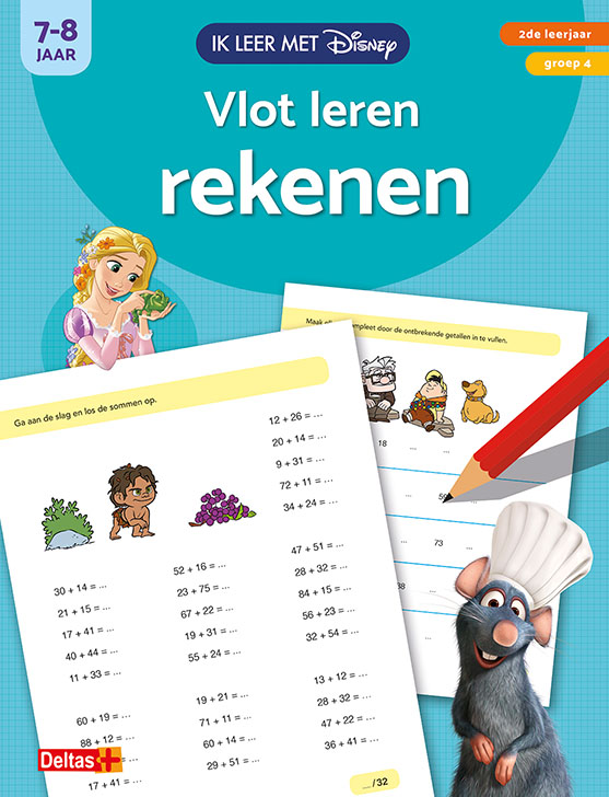 Omslag van Vlot leren rekenen (7-8 j.)