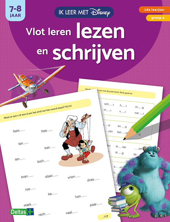 Omslag van Vlot leren lezen en schrijven (7-8 j.)