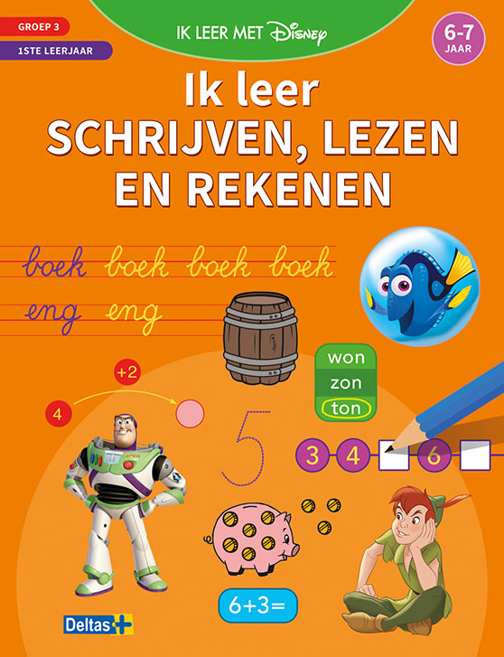 Omslag van Ik leer schrijven, lezen en rekenen (6-7 j.)