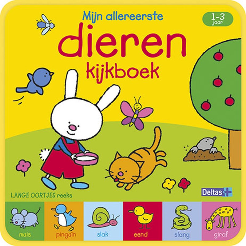 Omslag van Mijn allereerste dierenkijkboek