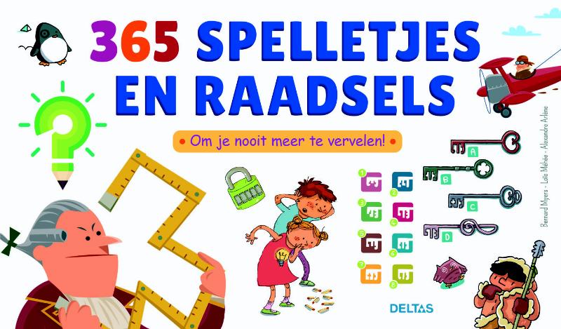 Omslag van 365 spelletjes en raadsels