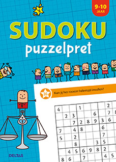 Omslag van Sudoku puzzelpret (9-10 j.)