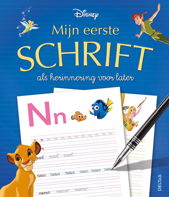 Omslag van Disney Mijn eerste schrift als herinnering voor later