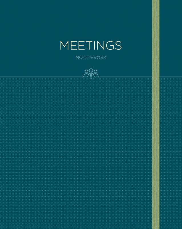 Omslag van Notitieboek - Meetings