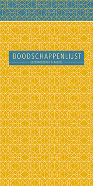 Omslag van Boodschappenlijst - Patterns