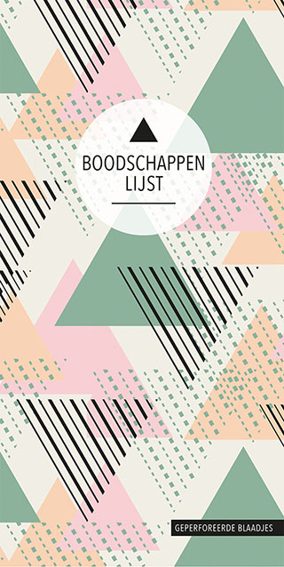 Omslag van Boodschappenlijst - Triangles
