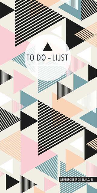 Omslag van To do-lijst - Triangles