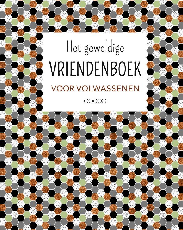 Omslag van Het geweldige vriendenboek voor volwassenen
