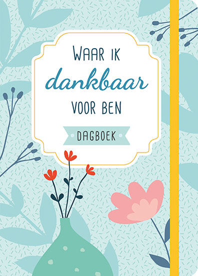 Omslag van Waar ik dankbaar voor ben dagboek
