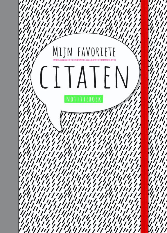 Omslag van Notitieboek - Mijn favoriete citaten