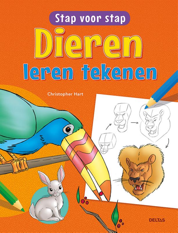 Omslag van Dieren leren tekenen