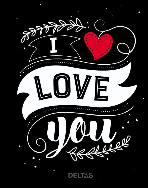 Omslag van I love you