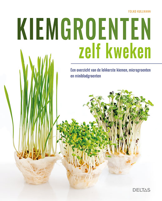 Omslag van Kiemgroenten zelf kweken