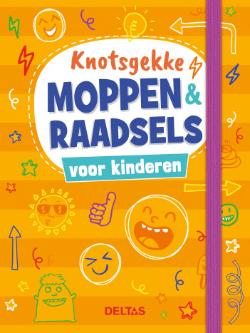 Omslag van Knotsgekke moppen & raadsels voor kinderen