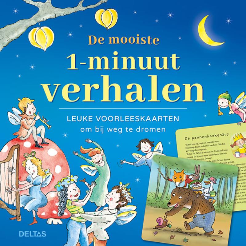 Omslag van De mooiste 1-minuutverhalen - Leuke voorleeskaarten