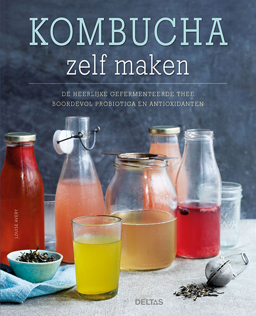 Omslag van Kombucha zelf maken