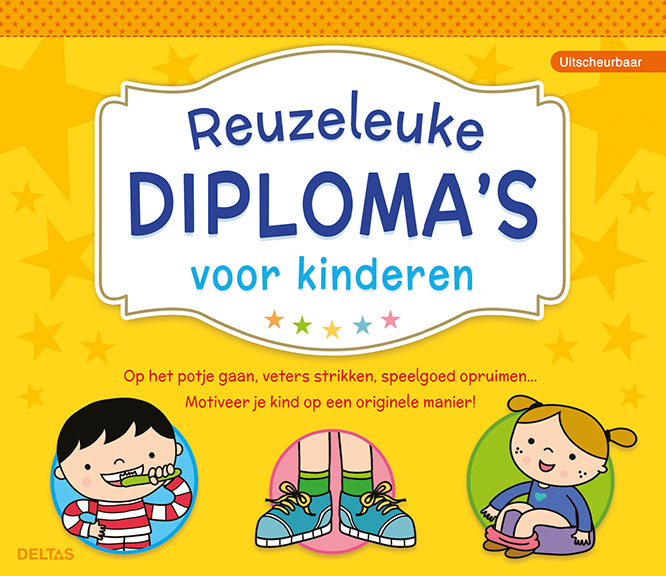 Omslag van Reuzeleuke diploma's voor kinderen