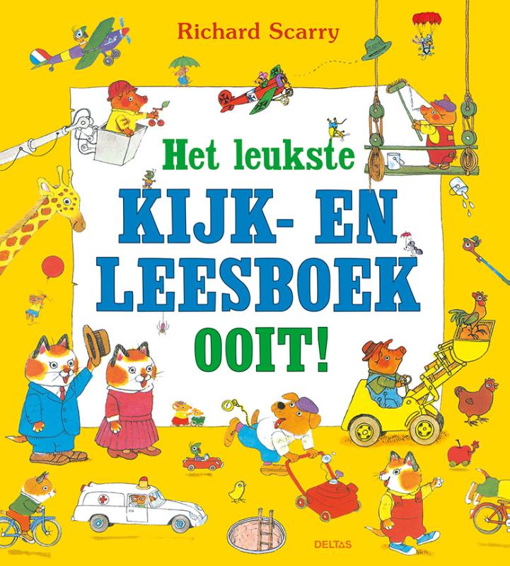 Omslag van Het leukste kijk- en leesboek ooit!