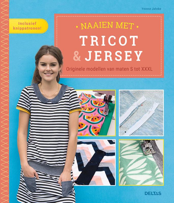 Omslag van Naaien met tricot & jersey