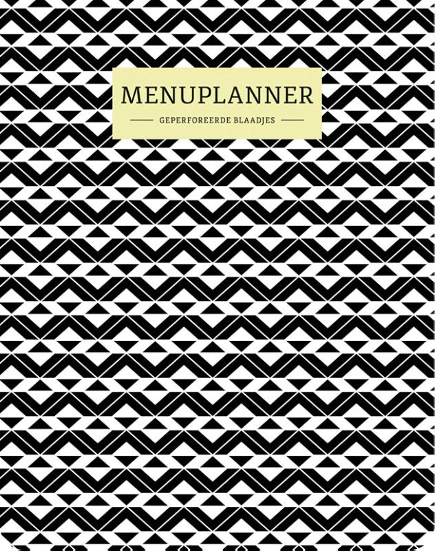 Omslag van Menuplanner