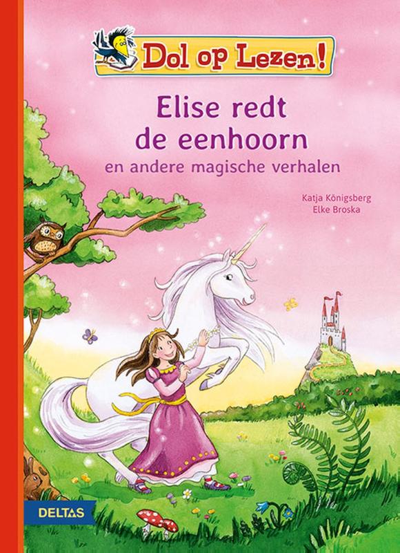 Omslag van Dol op lezen! Elise redt de eenhoorn