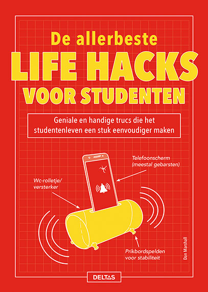 Omslag van De allerbeste life hacks voor studenten