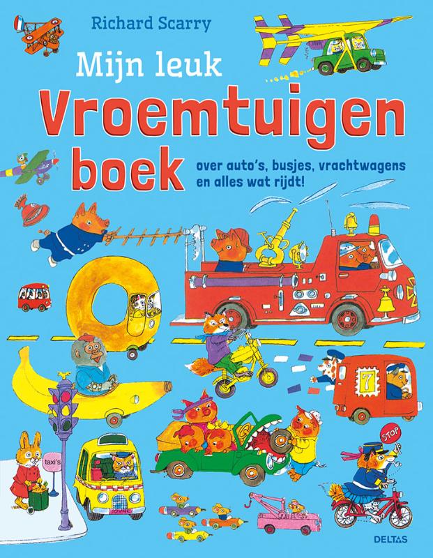 Omslag van Scarry Mijn leuk vroemtuigenboek