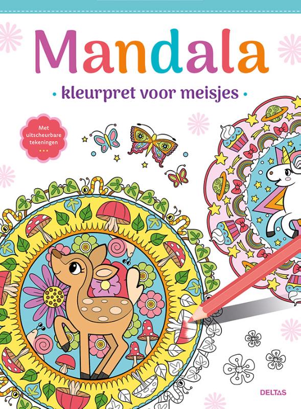 Omslag van Mandala - Kleurpret voor meisjes