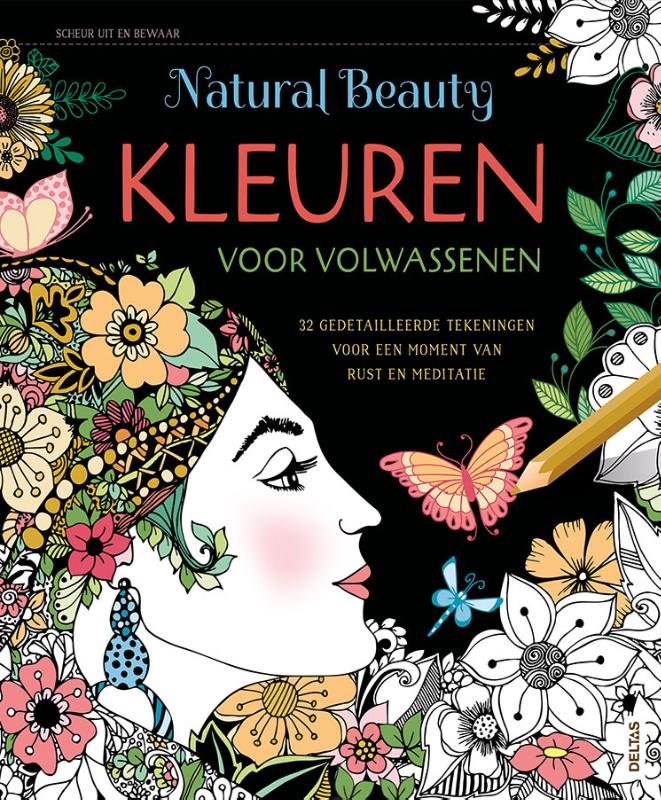 Omslag van Natural Beauty - Kleuren voor volwassenen