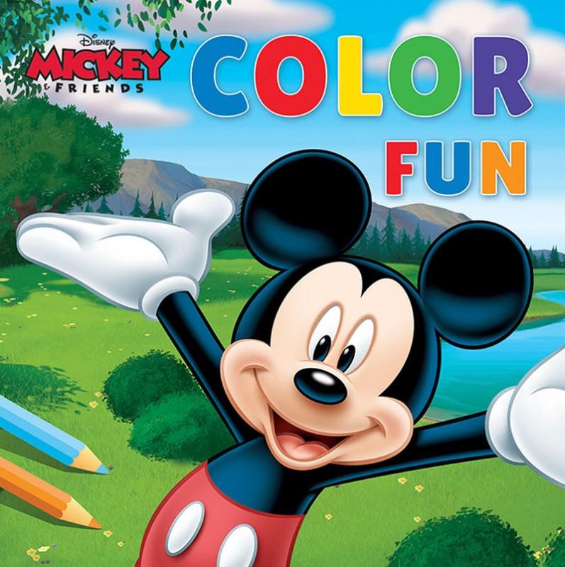Omslag van Disney Color Fun Mickey