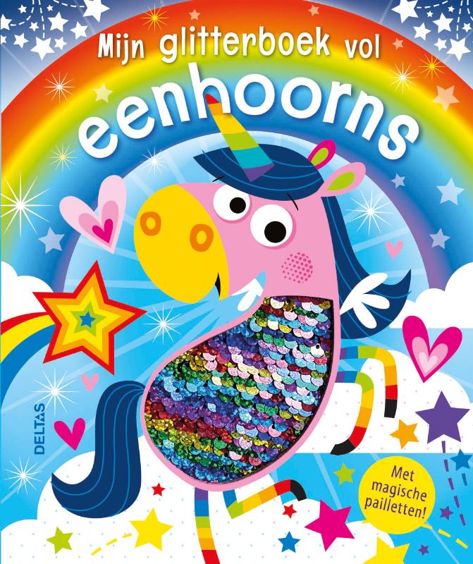 Omslag van Mijn glitterboek vol eenhoorns