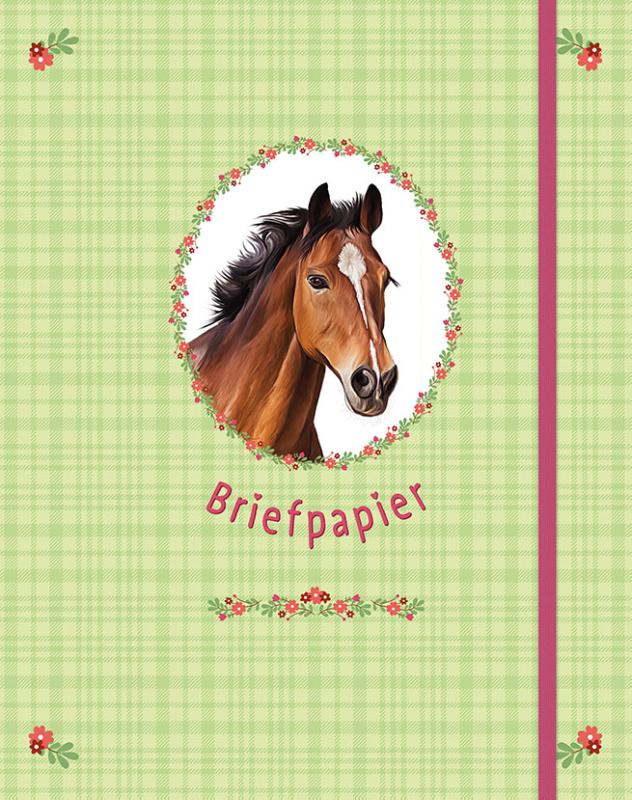 Omslag van Briefpapier paarden