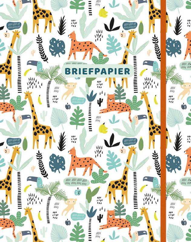 Omslag van Briefpapier safari
