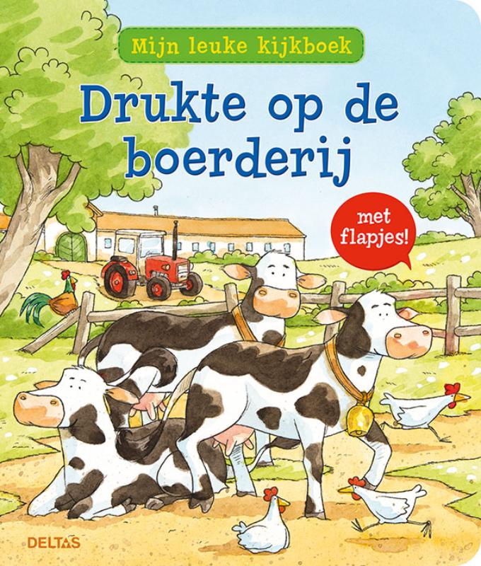Omslag van Drukte op de boerderij