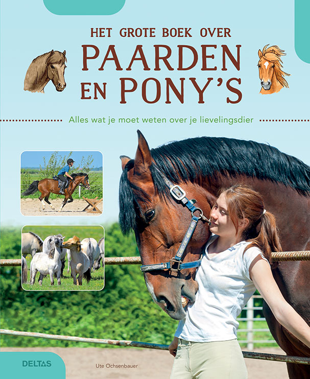 Omslag van Het grote boek over paarden en pony's
