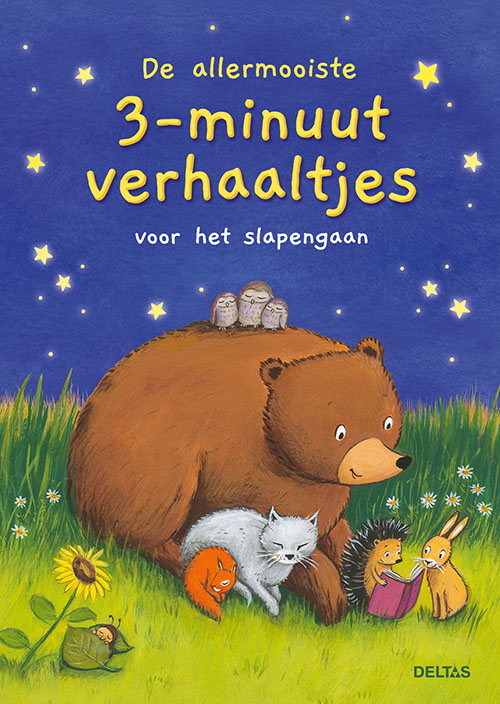 Omslag van De allermooiste 3-minuutverhaaltjes voor het slapengaan