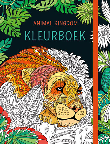 Omslag van Animal kingdom kleurboek