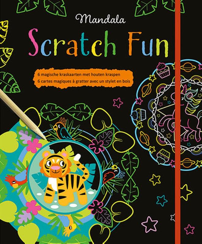 Omslag van Mandala Scratch Fun