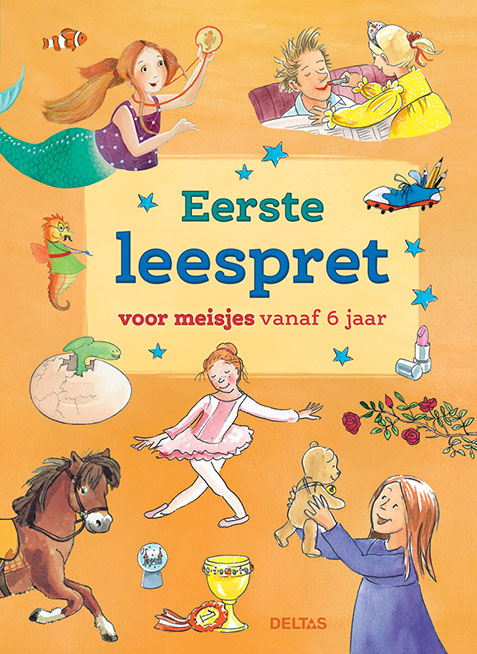 Omslag van Eerste leespret voor meisjes vanaf 6 jaar