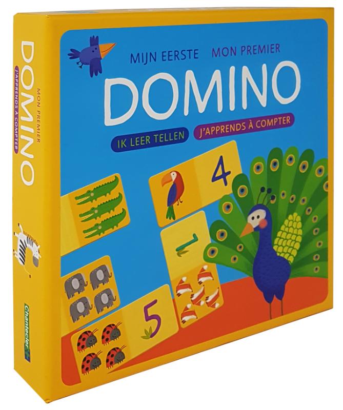 Omslag van Mijn eerste Domino - Ik leer tellen / Mon premier Domino - J'apprends à compter