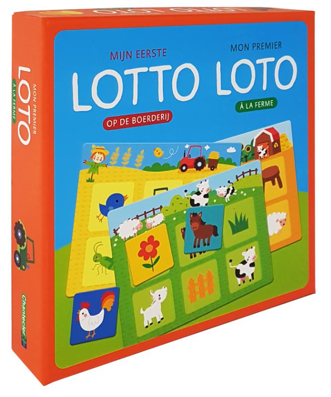 Omslag van Mijn eerste Lotto-Op de boerderij / Mon premier Lotto-A la ferme