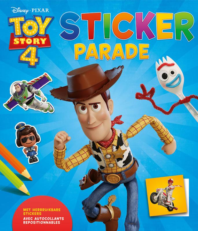 Omslag van Disney Sticker Parade Toy Story 4